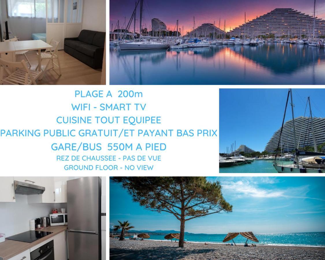 Venus - Climatise - Marina Baie Des Anges Apartment Villeneuve-Loubet Luaran gambar